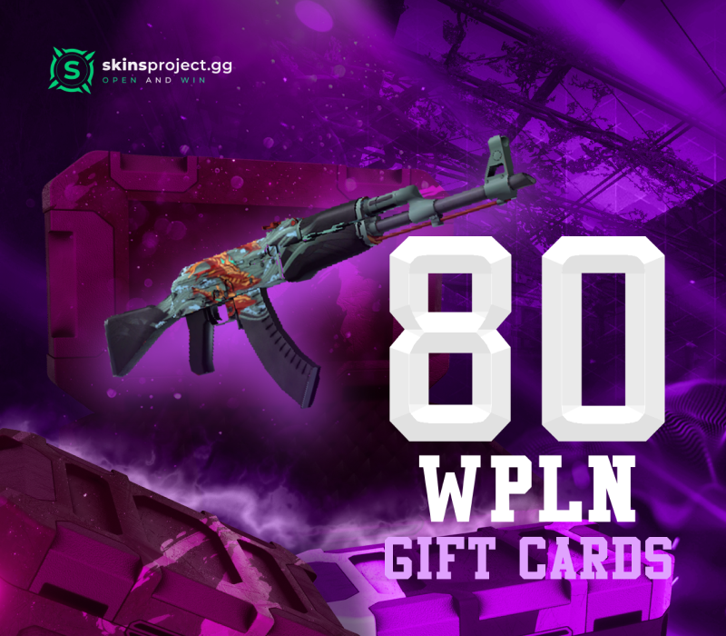 SkinsProject 80 PLN Подарочная карта