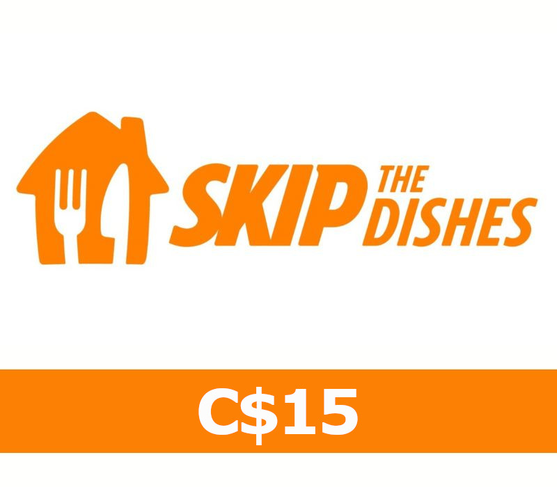 SkipTheDishes C$15 Подарочная карта CA