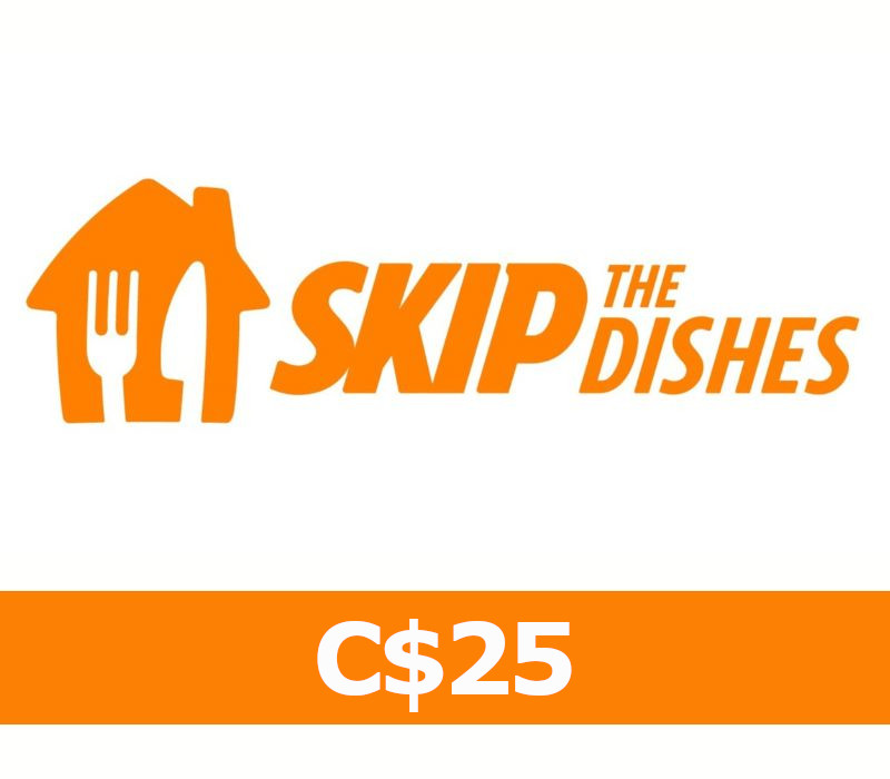SkipTheDishes C$25 Подарочная карта CA