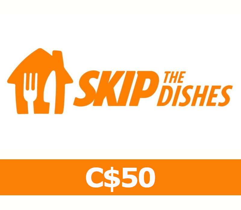 SkipTheDishes C$50 Подарочная карта CA