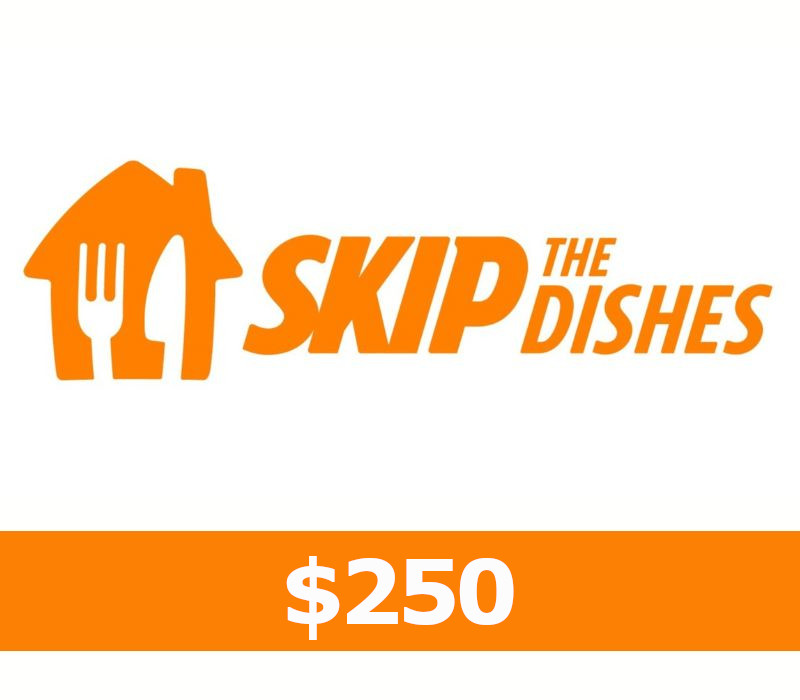 SkipTheDishes C$250 Подарочная карта CA