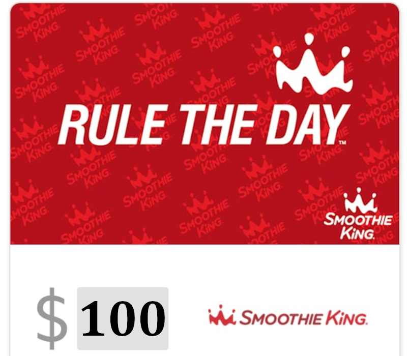 Smoothie King $100 Подарочная карта US