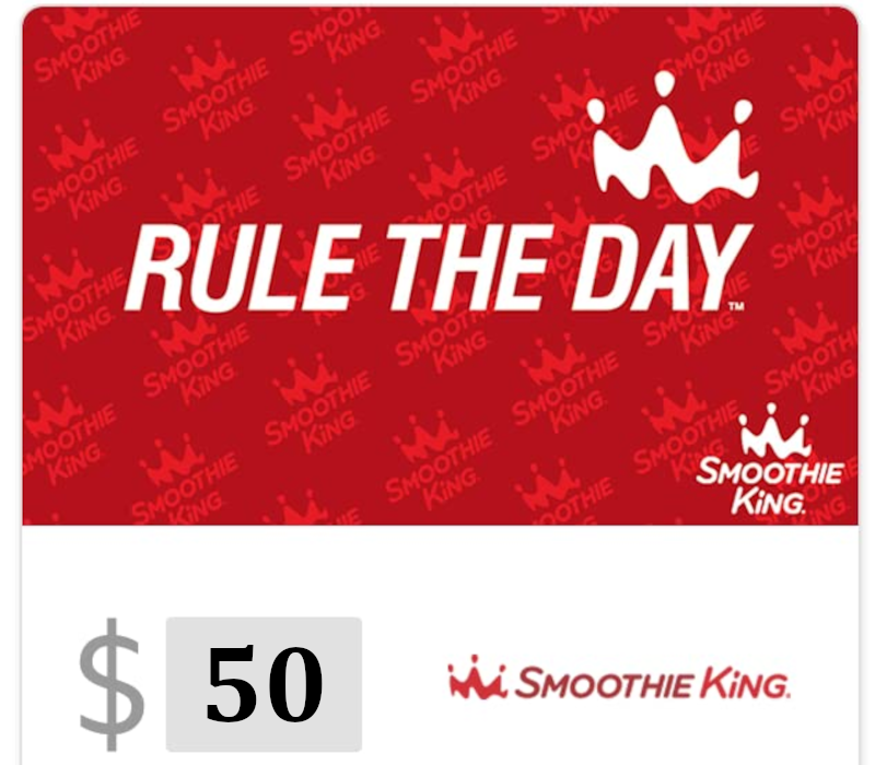 Smoothie King $50 Подарочная карта US