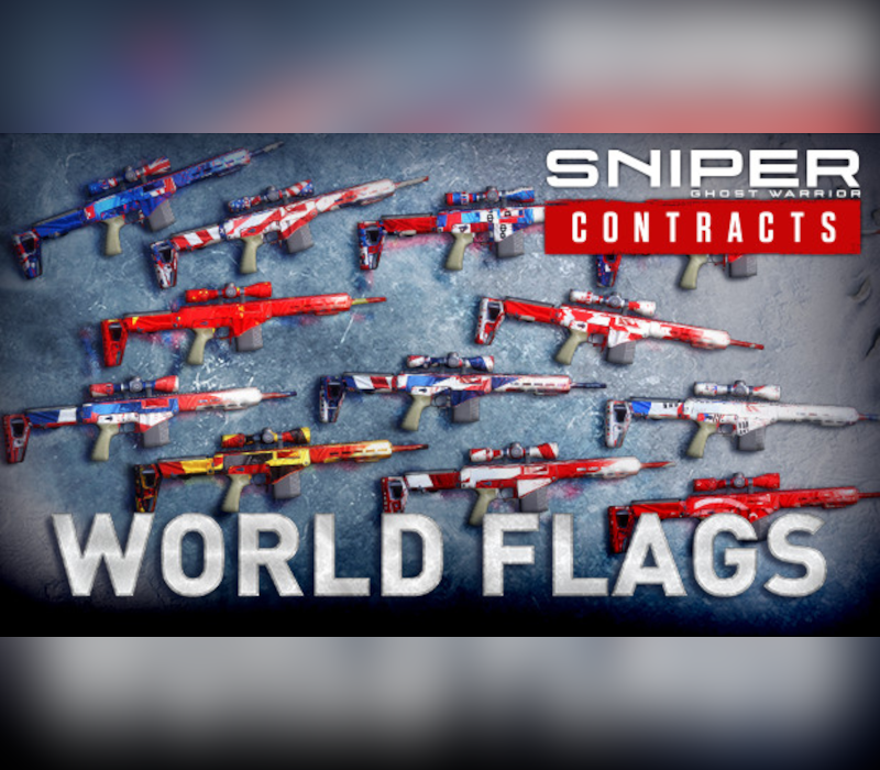 Sniper Ghost Warrior Contracts - World Flags Skin Pack DLC PC Steam Ключ