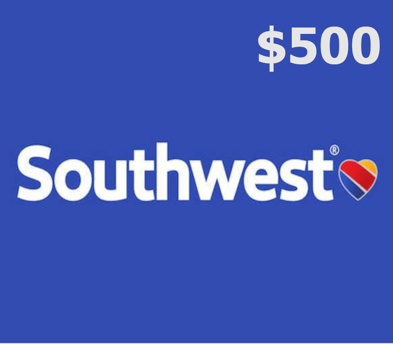 Southwest Airlines $500 Подарочная карта US