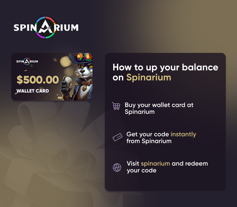 Spinarium.com $500 Карта пополнения Code