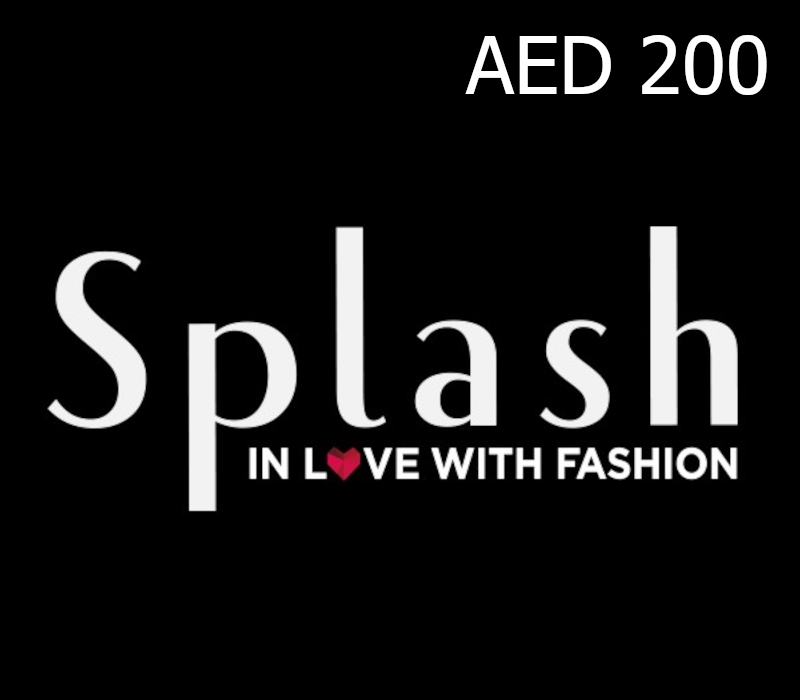 Splash Fashions 200 AED Подарочная карта AE