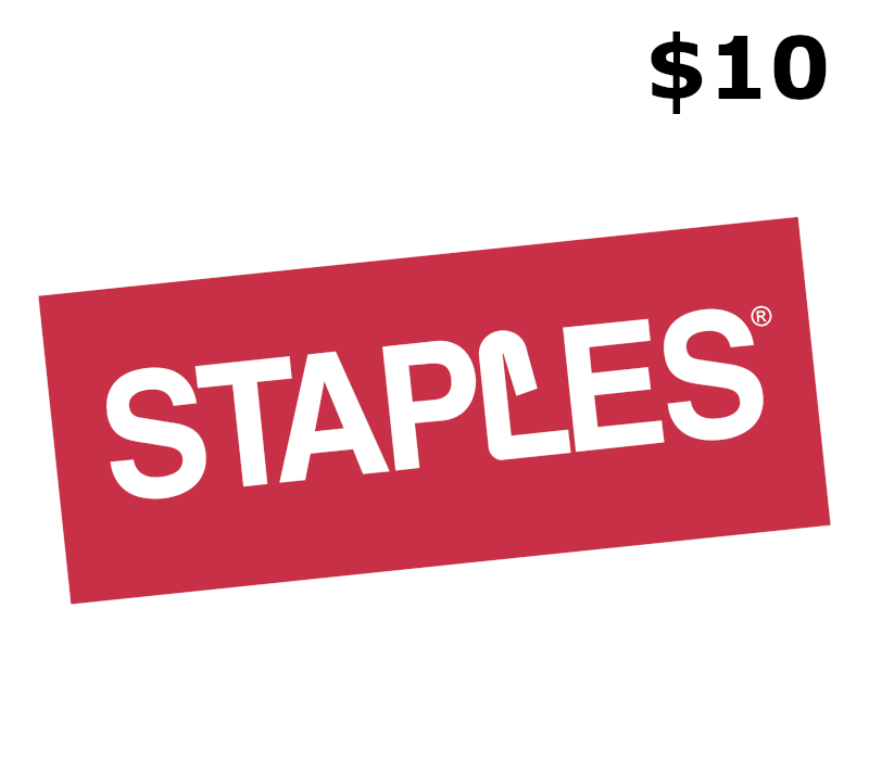 Staples $10 Подарочная карта US