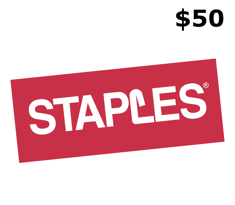 Staples $50 Подарочная карта US