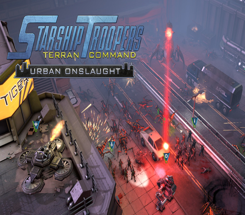 Starship Troopers: Terran Command - Urban Onslaught DLC EU PC Steam Ключ