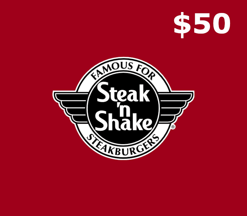 Steak 'n Shake $50 Подарочная карта US