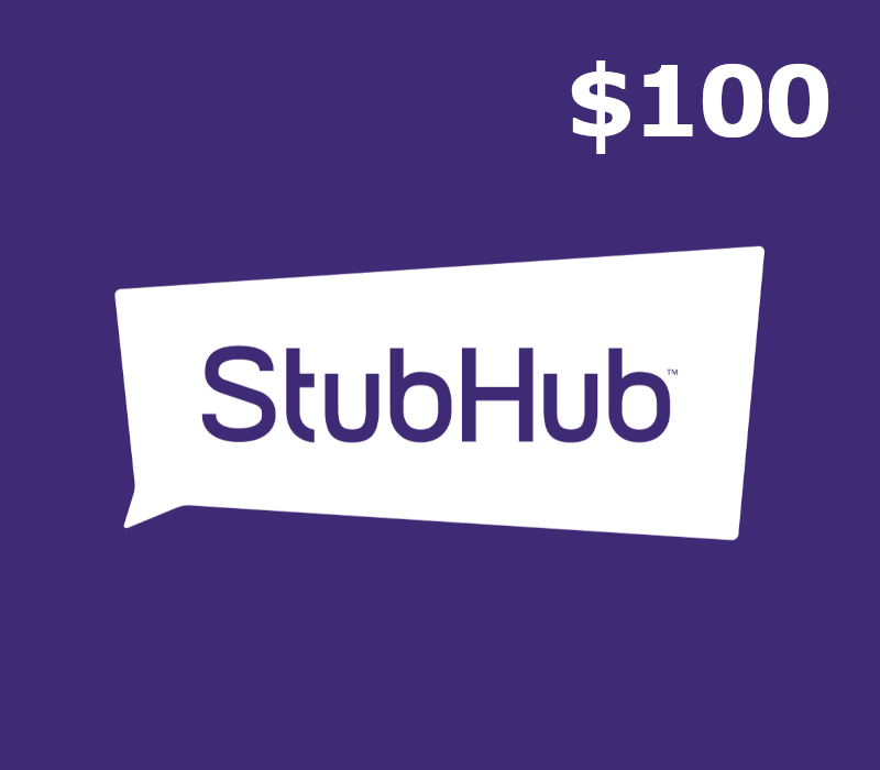 StubHub $100 Подарочная карта US
