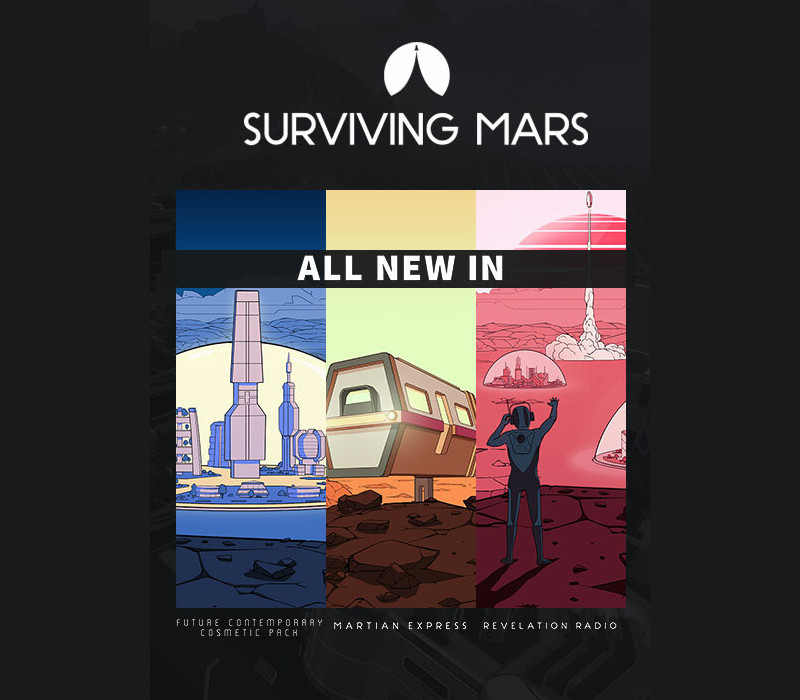 Surviving Mars - All New In Набор DLC EU PC Steam Ключ