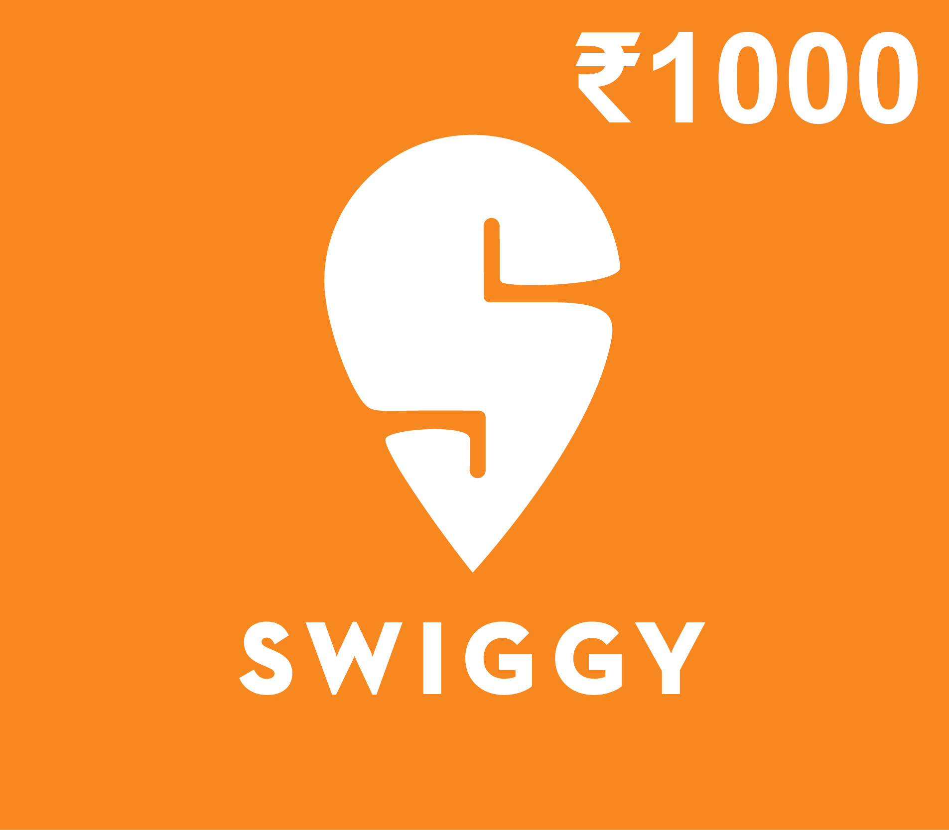 Swiggy ₹1000 Подарочная карта IN