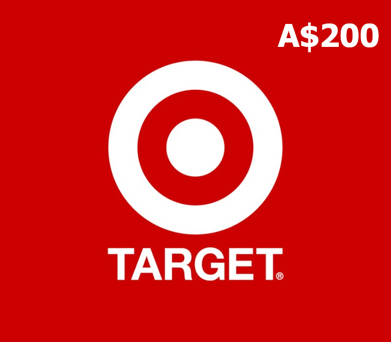 Target A$200 Подарочная карта AU