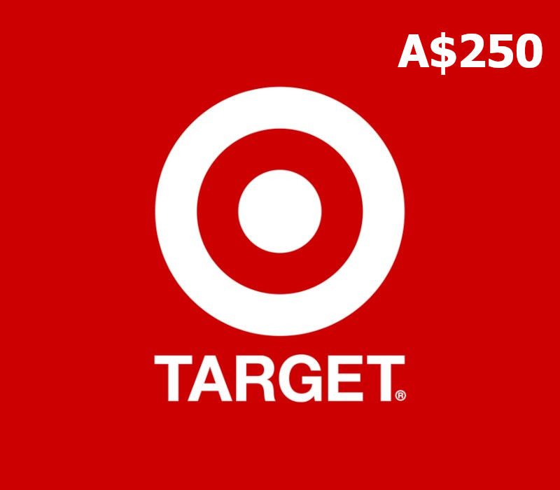 Target A$250 Подарочная карта AU