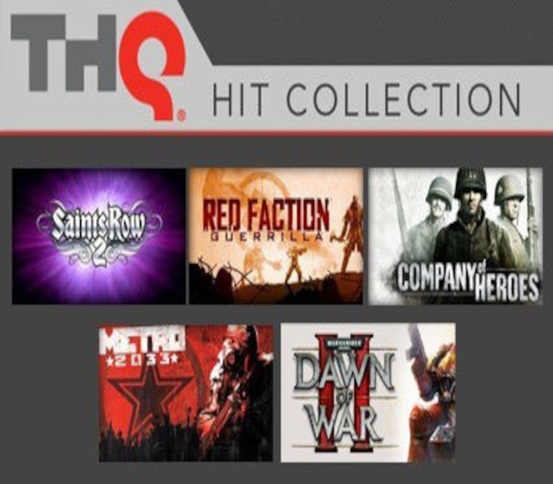 THQ Hit Коллекция Набор Steam Ключ