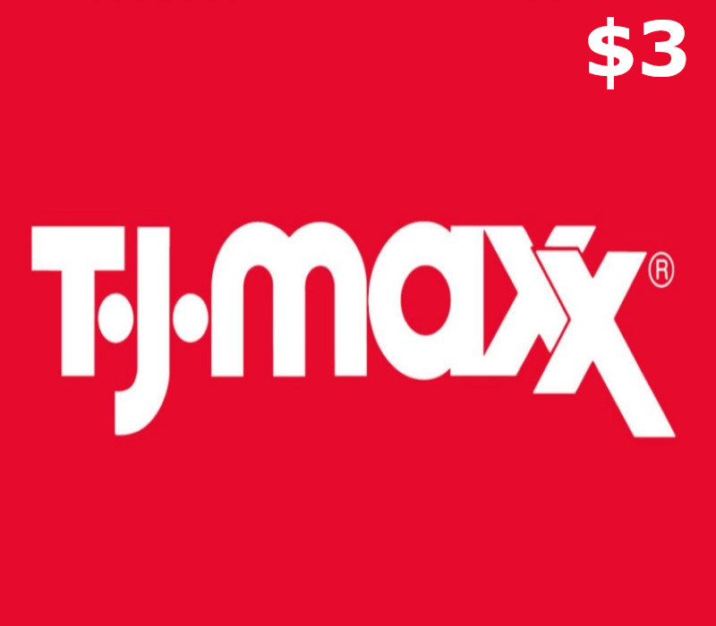 T.J.Maxx $3 Подарочная карта US