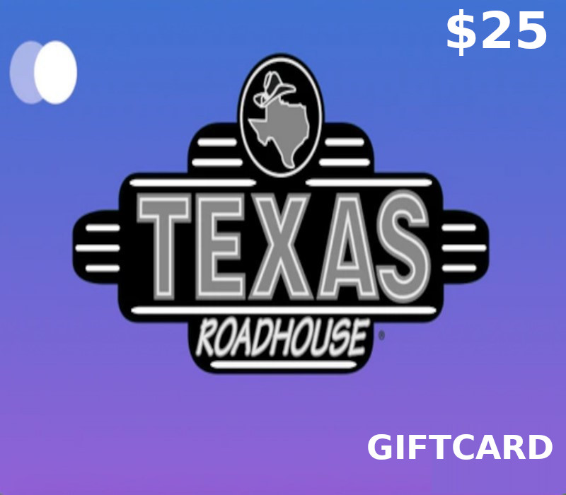Texas Roadhouse $25 Подарочная карта US