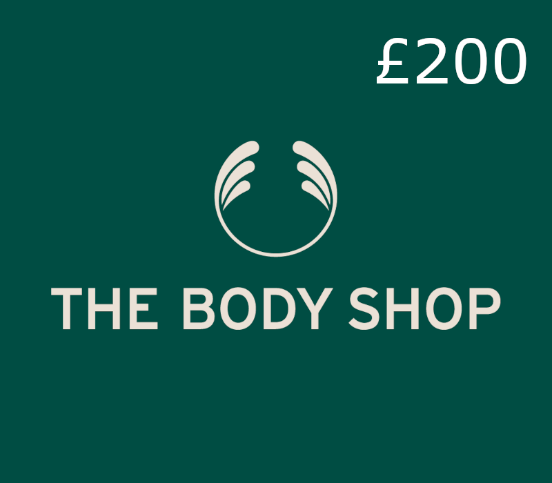 The Body Shop £200 Подарочная карта UK