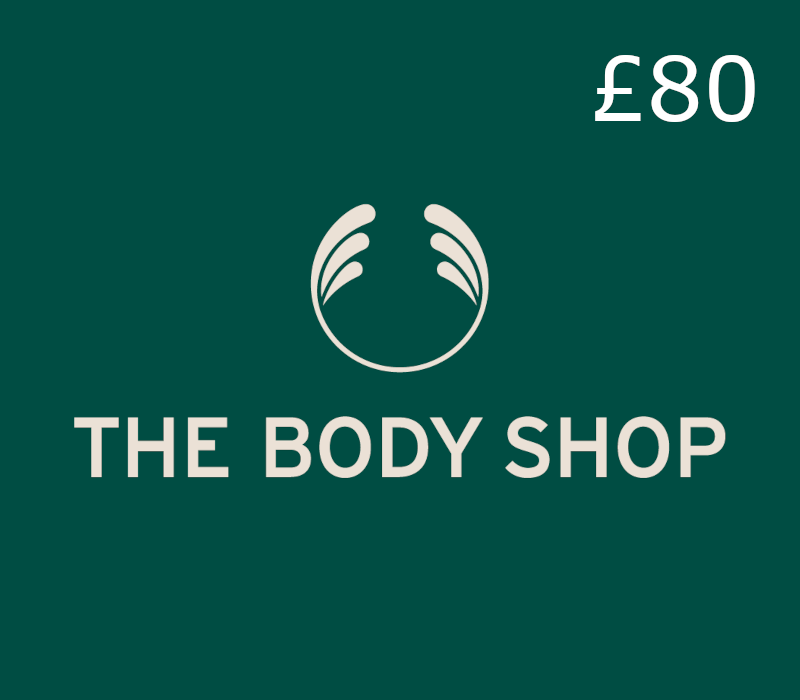 The Body Shop £80 Подарочная карта UK