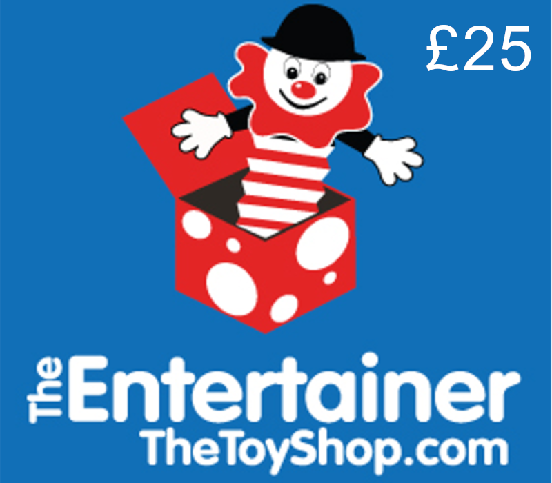 The Entertainer GBP 25 Подарочная карта UK