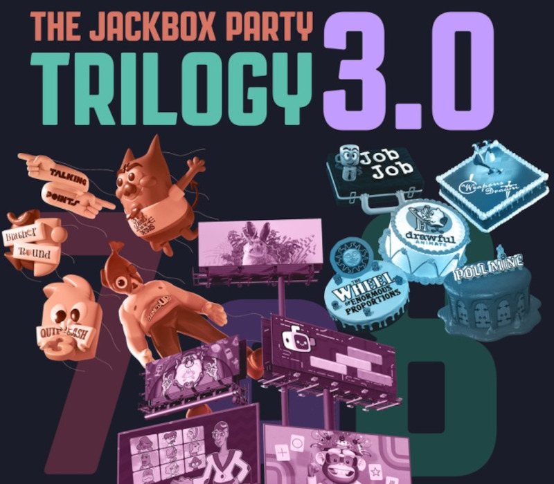 The Jackbox Party Trilogy 3.0 Steam Ключ