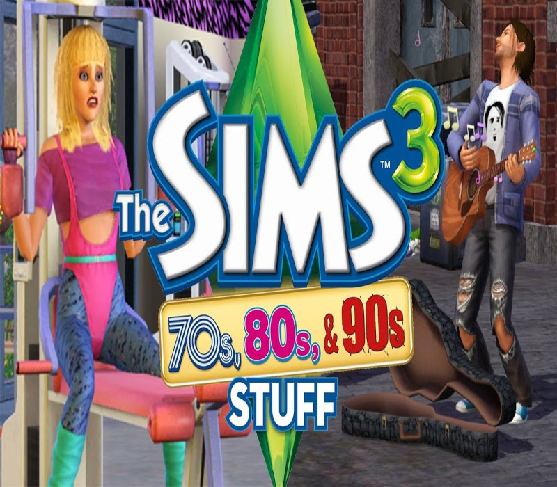 The Sims 3 - 70s, 80s, & 90s Stuff Pack EU EA App Ключ
