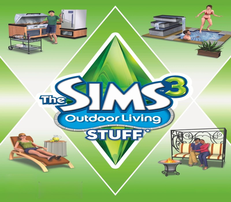 The Sims 3 - Town Life Stuff Дополнение Pack EU EA App Ключ