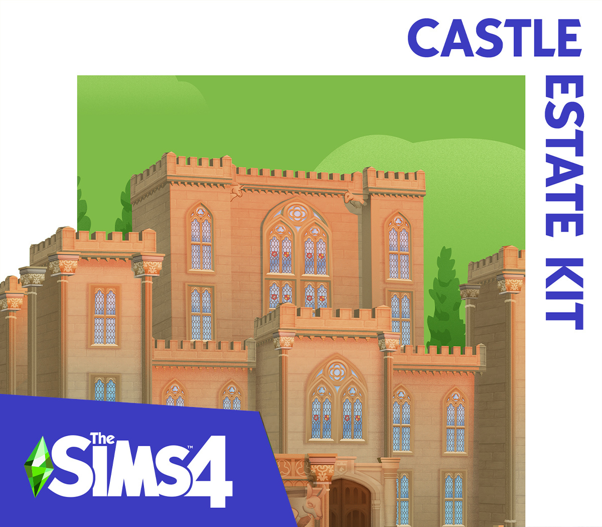 The Sims 4 - Castle Estate Kit DLC EU PC EA App CD Key