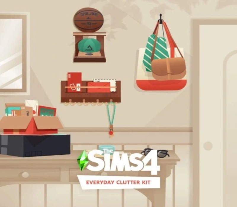 The Sims 4 - Everyday Clutter Kit DLC PC EA App Ключ