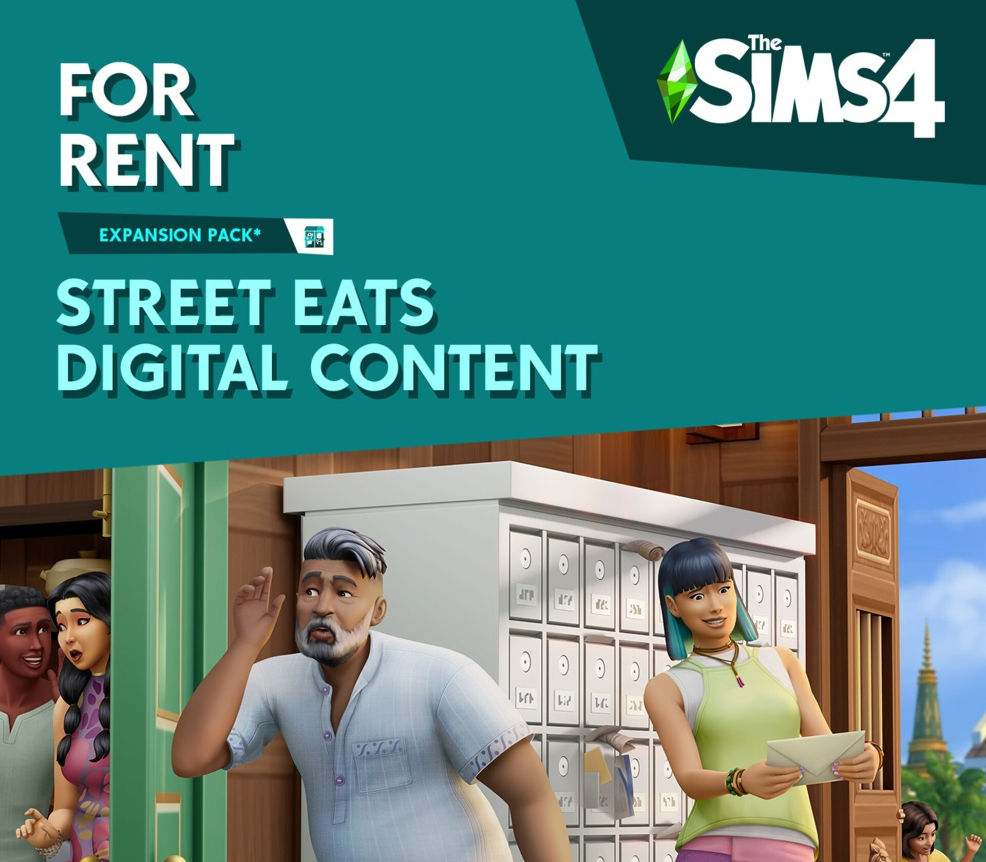The Sims 4 - For Rent: Street Eats Digital Content DLC EU EA App Ключ
