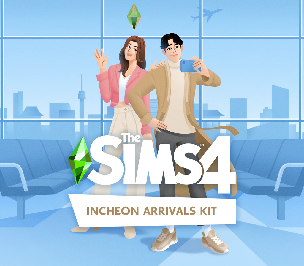 The Sims 4 - Incheon Arrivals Kit DLC PC EA App Ключ
