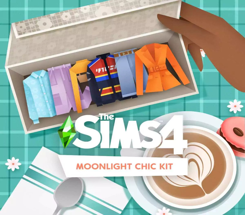 The Sims 4 - Moonlight Chic Kit DLC PC EA App Ключ