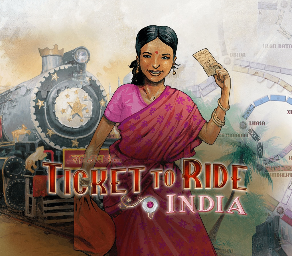 Ticket to Ride: Classic издание - India DLC Steam Ключ