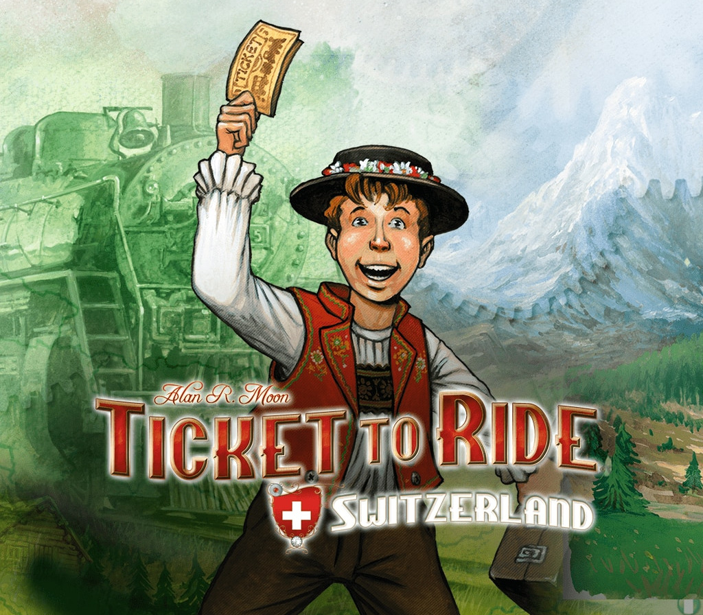 Ticket to Ride: Classic издание - Switzerland DLC Steam Ключ