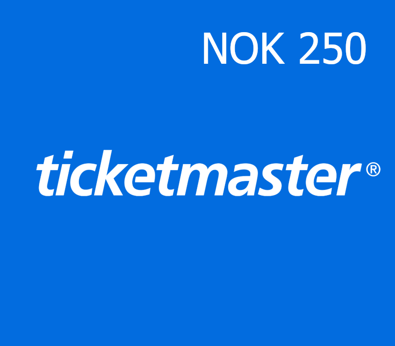 Ticketmaster 250 NOK Подарочная карта NO