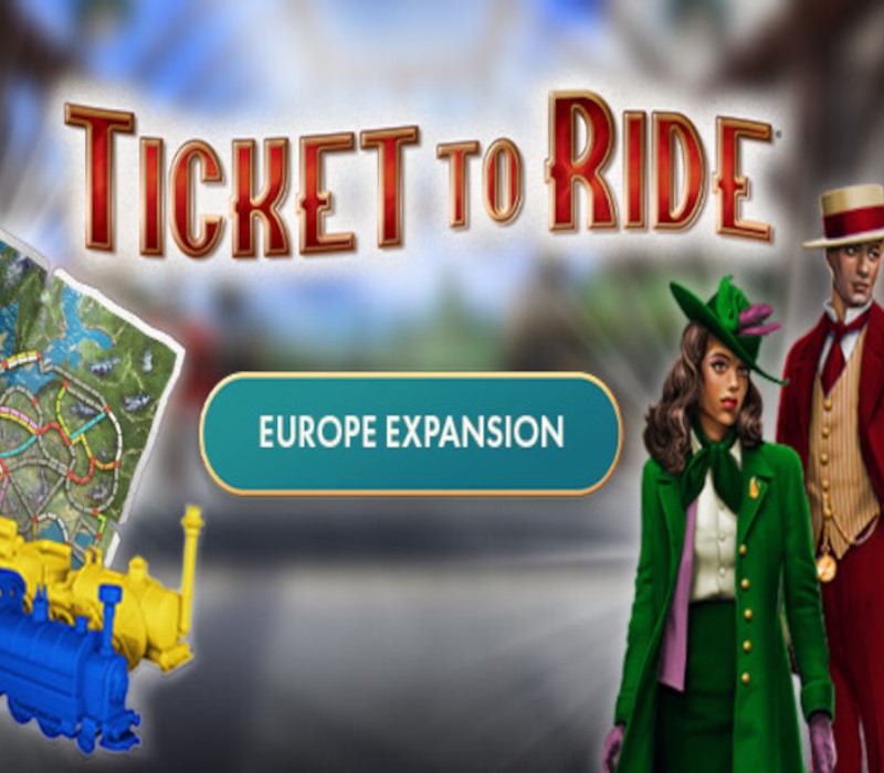 Ticket to Ride - Europe Дополнение DLC PC Steam Ключ