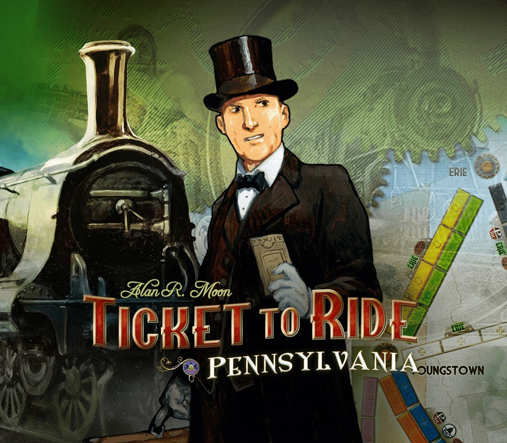 Ticket to Ride: Classic издание - Pennsylvania DLC Steam Ключ