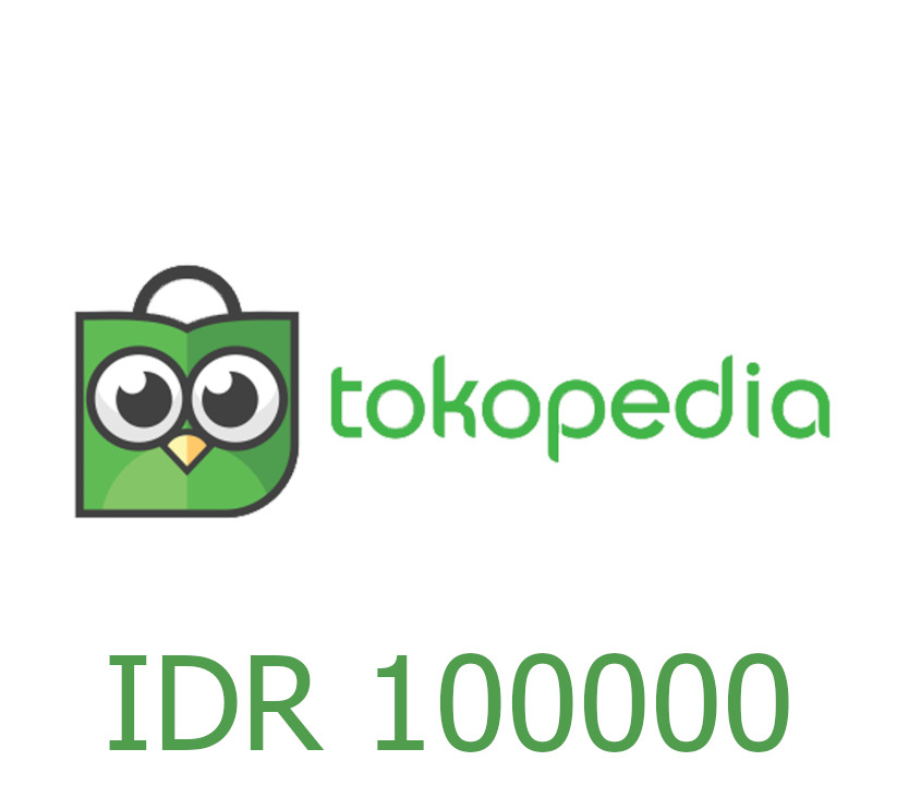 Tokopedia 100000 IDR Подарочная карта ID