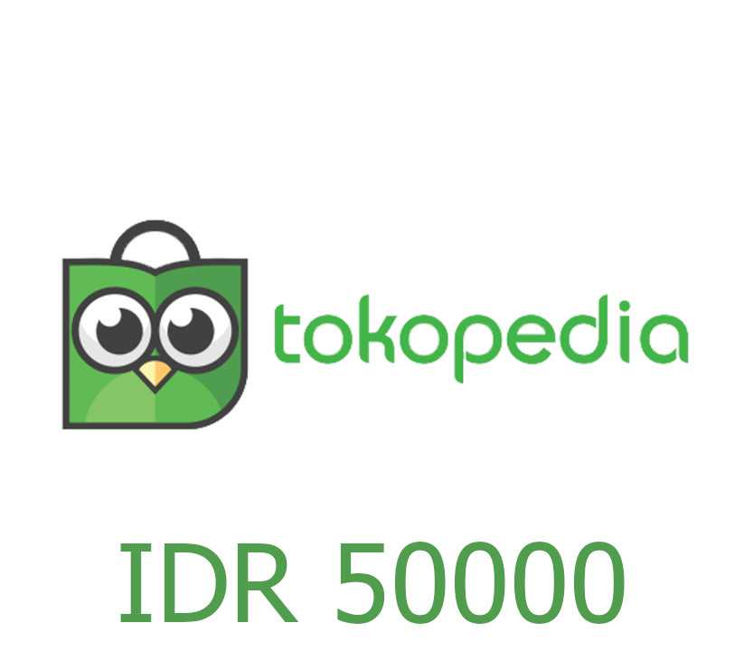 Tokopedia 50000 IDR Подарочная карта ID