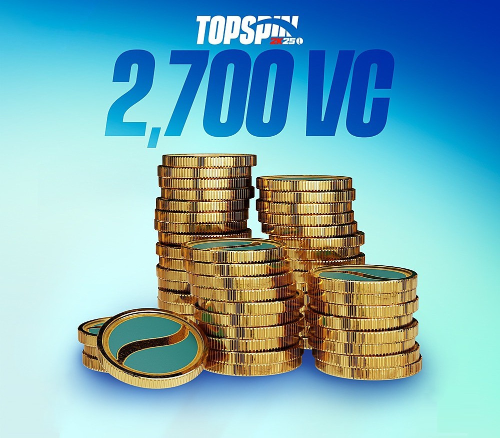 TopSpin 2K25 - 2,700 Virtual Currency Pack XBOX One / Xbox Series X|S Ключ