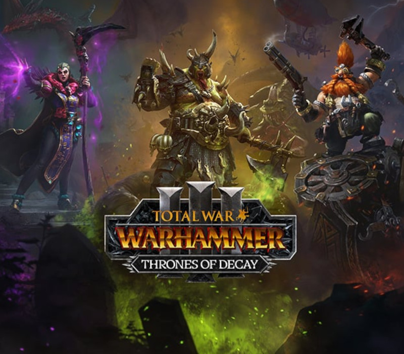 Total War: WARHAMMER III - Thrones of Decay DLC US PC Steam Ключ