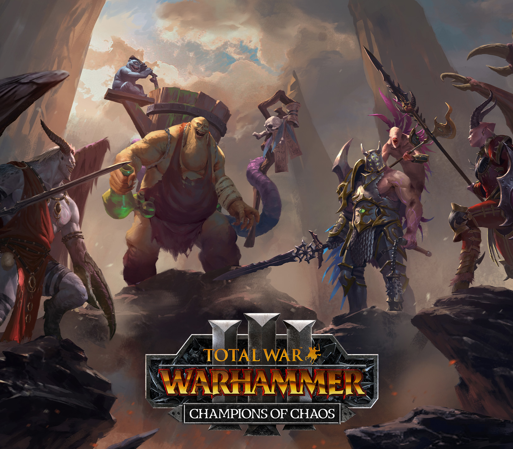 Total War: WARHAMMER III - Champions of Chaos DLC PC Steam Ключ