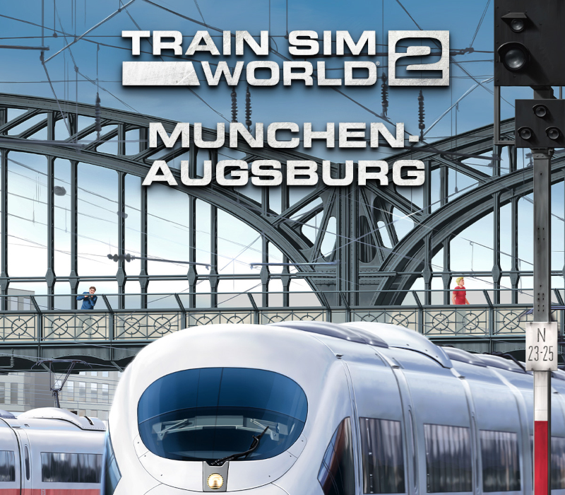 Train Sim World 2 - Hauptstrecke München - Augsburg Route Add-On DLC Steam Ключ