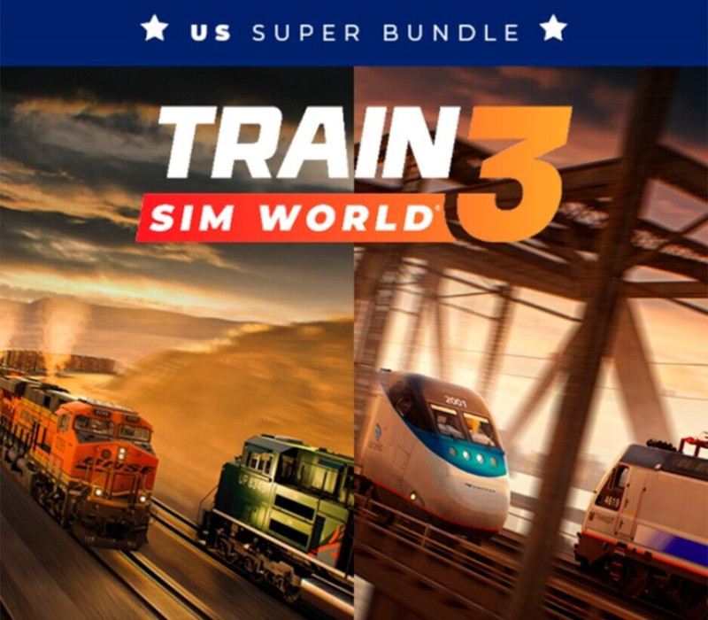 Train Sim World 3 US Super Набор AR XBOX One / Xbox Series X|S / PC Ключ