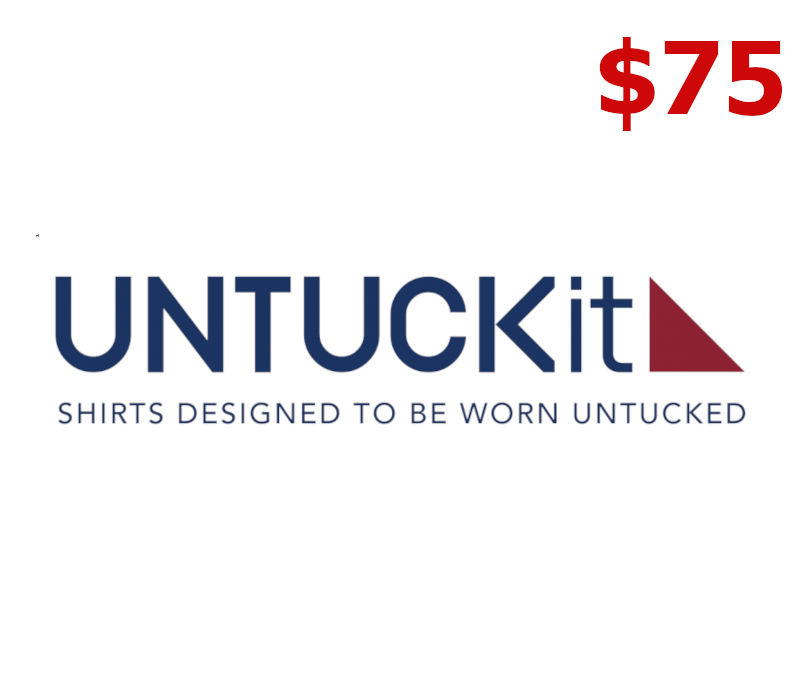 UNTUCKit $75 Подарочная карта US