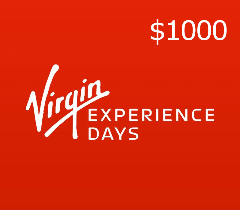 Virgin Experience Days $1000 Подарочная карта US
