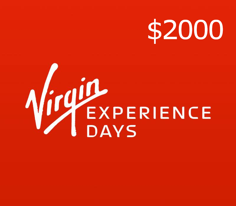 Virgin Experience Days $2000 Подарочная карта US