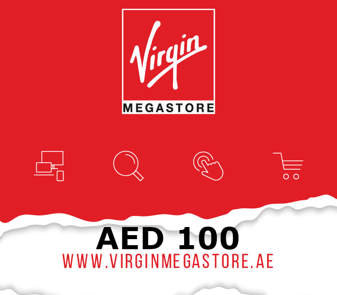 Virgin Megastore 100 AED Подарочная карта AE